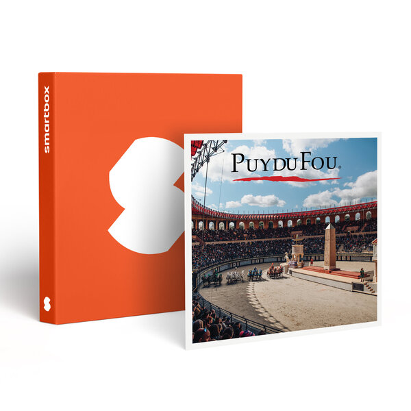 SMARTBOX - Coffret Cadeau Billets Puy du Fou® 2026 - 1 jour pour 2 adultes et 2 enfants -  Multi-thèmes