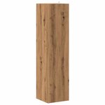 vidaXL Armoire d'angle chêne artisanal 33x33x132 cm bois d'ingénierie