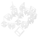 vidaXL Système de nivellement de carrelage 500 cales 2500 clips 1 mm