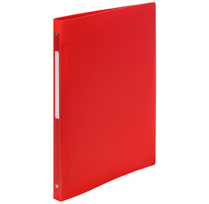 Classeur 2 anneaux 15 mm polypropylène Opaque A4  rouge x 20 EXACOMPTA
