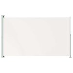 vidaXL Auvent latéral rétractable de patio 180x300 cm Crème