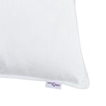 vidaXL Oreillers 2 Pièces Blanc 60 x 70 cm 130gsm 100  coton