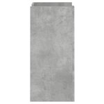 vidaXL Buffet gris béton 45x35x75 cm Bois d'ingénierie