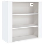vidaXL Buffet haut Blanc Bois d'ingénierie