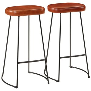 vidaXL Tabourets de bar Gavin lot de 2 44x37 5x78 cm
