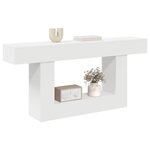 vidaXL Blanc 160 x 30 x 74 cm