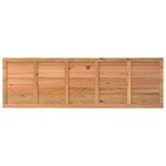 vidaXL Dessus de table marron clair bois chêne massif rectangulaire