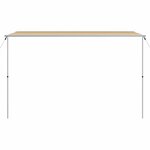 vidaXL Auvent de camping-car et caravane 4x2 5x2 15 m Beige