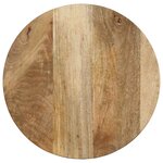 vidaXL Table d'appoint Ø40x40 cm bois de manguier massif