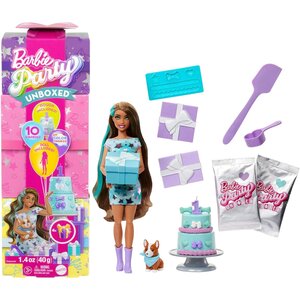 Mattel JFG72 - Barbie Cadeau Surprise-Coffret Fête D'Anniversaire