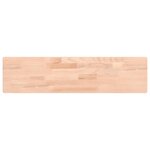 vidaXL Étagère murale 80x20x4 cm bois massif de hêtre