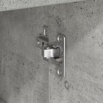 vidaXL Meuble de rangement gris Gris béton