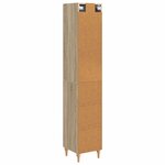 vidaXL Ensemble de Meubles 2 Pièces Chêne Sonoma Bois d'ingénierie