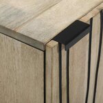 vidaXL Meuble de Lavabo de Salle de Bain Blanc 38 x 33 5 x 58 cm