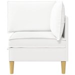 vidaXL Sofa avec rangement Tissu