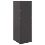 vidaXL Buffet noir 34 5x39x107 cm acier