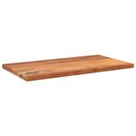 vidaXL Dessus de table 100x70x2 5cm rectangulaire bois massif d'acacia