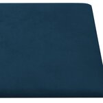 vidaXL Panneaux muraux 12 Pièces Bleu 60x30 cm Velours 2 16 m²
