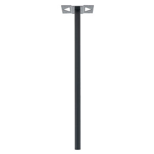 Pied elliptique Noir Sablé RAL 2100 MS