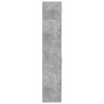 vidaXL Armoire de rangement mince gris béton 45x42 5x225 cm