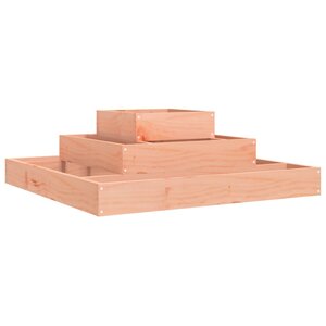 vidaXL Jardinière 80x80x27 cm Bois de douglas massif