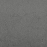 vidaXL Canapé à 2 places Gris foncé 120 cm Tissu microfibre