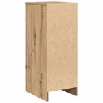 vidaXL Buffet chêne artisanal 29 5x34x76 cm bois d'ingénierie