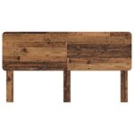 vidaXL Tête de lit Bois Ancien 200 cm Bois d'ingénierie