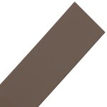 vidaXL Bordures de jardin 2 Pièces marron 10 m 10 cm polyéthylène