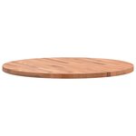 vidaXL Dessus de table Ø70x2 5 cm rond bois massif de hêtre