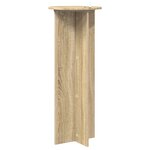 vidaXL Support de Plante 2 pièces Chêne Sonoma Ø40 x 100 cm