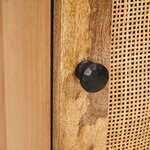 vidaXL Haut Armoire Marron 40 x 33 x 110 cm Bois de mangue massif