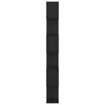 vidaXL Bibliothèque Noir 70 x 24 x 193.5 cm Bois d'ingénierie