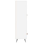 vidaXL Buffet haut blanc 69 5x31x115 cm bois d'ingénierie