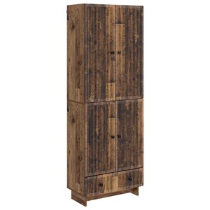 vidaXL Ensemble de Meubles 2 Pièces Bois ancien 66 x 34 5 x 95 cm