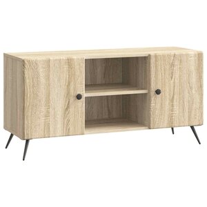vidaXL Meuble TV 102 x 34 5 x 50 cm Chêne Sonoma Bois d'ingénierie