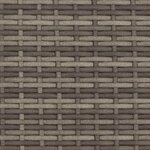 vidaXL Armoire Gris 70 x 50 x 87 cm Polyester et Roly Ratten