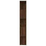 vidaXL Bibliothèque Chêne marron 45x24x160 cm Bois d'ingénierie