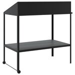 vidaXL Support pour plantes anthracite 100x54 5x100 cm acier galvanisé