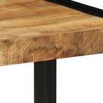 vidaXL Table basse Marron 40 x 40 x 38 cm bois de manguier massif