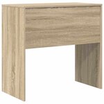 vidaXL Bureau Chêne sonoma 80 x 40 x 76 cm Bois d'ingénierie
