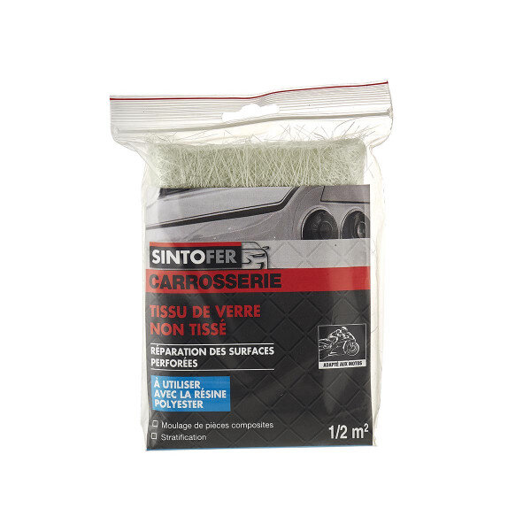 Tissu de verre non tissé pour carrosserie 1/2m   sinto