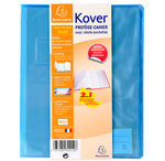 Protège-cahier translucide Kover® - 17x22cm - Couleurs assorties EXACOMPTA
