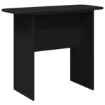 vidaXL Table console Noir 93 x 40 x 75 cm Bois d'ingénierie