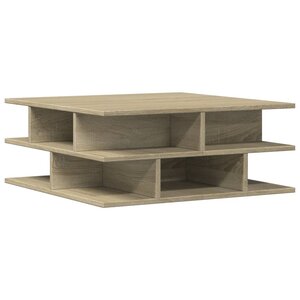 vidaXL Table basse chêne sonoma 70x70x29 cm bois d'ingénierie