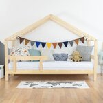 4 pieds de lit 10 cm FOOT bleu clair