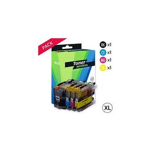 Cartouche compatible brother lc3233c cartouche cyan toner services (b3233c)