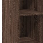 vidaXL Buffet chêne marron 30x41x93 cm bois d'ingénierie