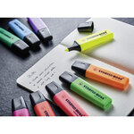Surligneur BOSS ORIGINAL Rechargeable Pte Biseautée 2-5 mm Lilas STABILO