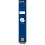 Bandes Klemmfix double soudure 210 x 34 mm pour timbres-poste. Fond - Transparent